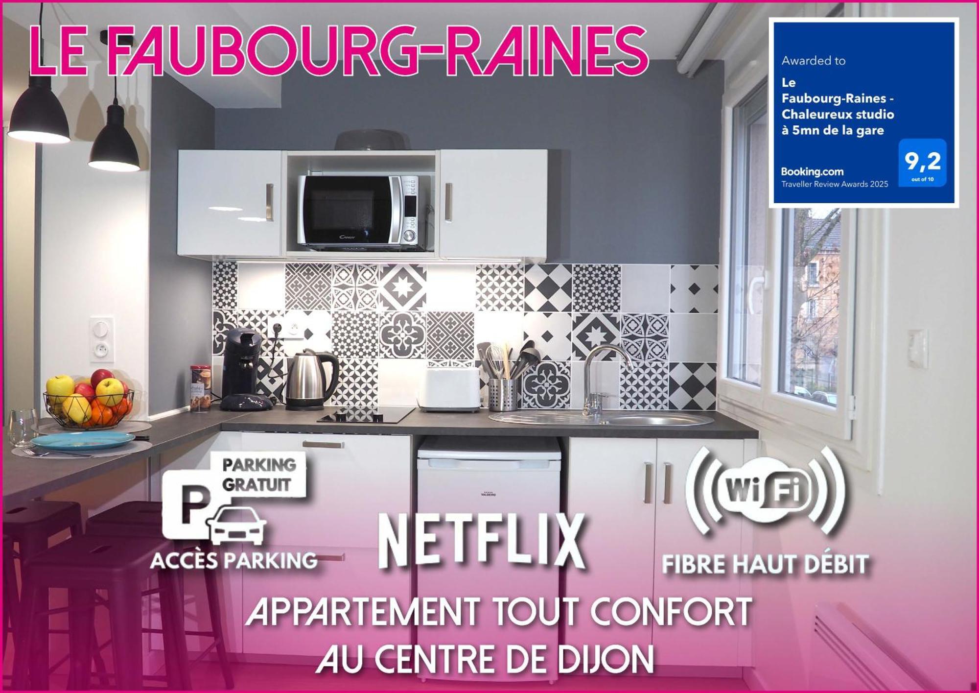 Le Faubourg-Raines - Chaleureux Studio A 5Mn De La Gare Dijon Buitenkant foto